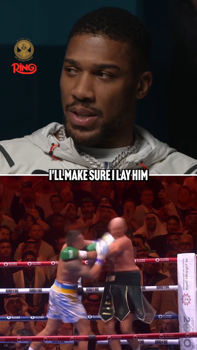 "I wish Usyk knocked him out, he needs to be humbled" 😳 Anthony Joshua vows to KO Tyson Fury himself on the Mr. Verzace Podcast 😤 📱 Apple Podcast: 🎧 YouTube: 📺 Spotify: