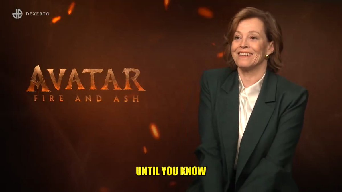 Sigourney Weaver wasn't thinking about an 'ALIENS' reference in 'AVATAR: FIRE AND ASH' because the scene was "so moving to me"