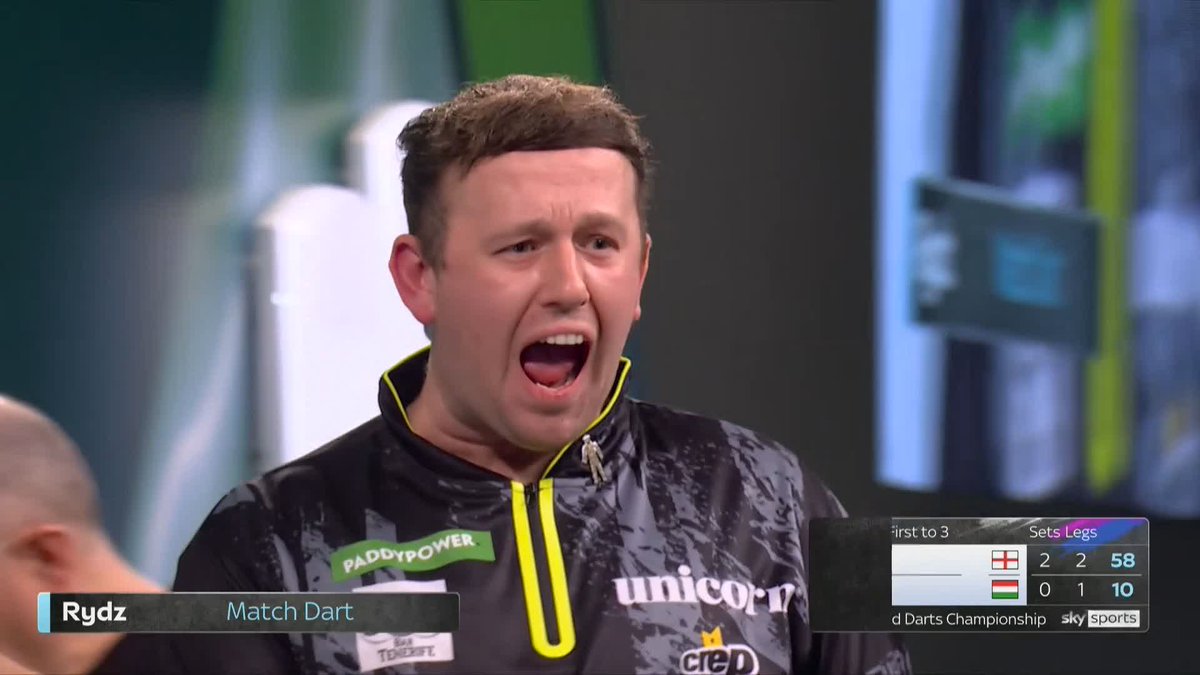 RYDZ SWEEPS KOVACS ASIDE! Callan Rydz is off and running at Alexandra Palace! 'The Riot' lives up to his nickname with a straight-sets victory over Hungary's Patrik Kovacs! 📺 #WCDarts | R1