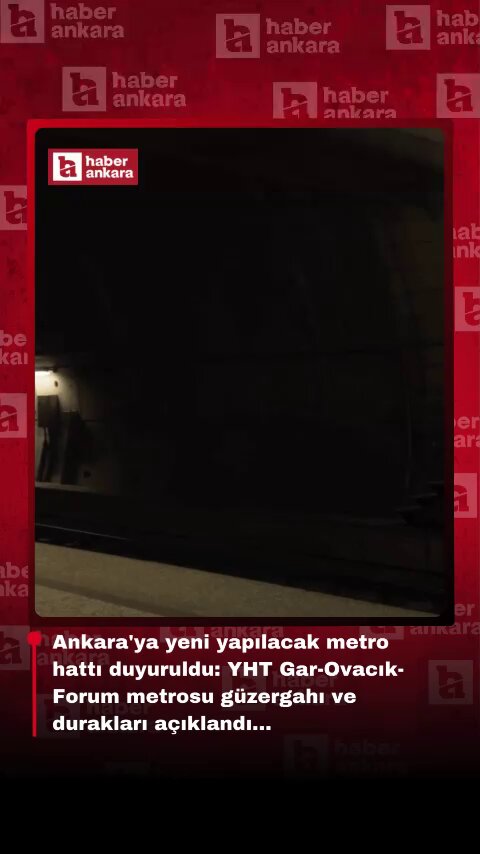 🚇 Ankara'ya yeni yapılacak metro hattı belli oldu: YHT Gar-Ovacık-Forum metrosu güzergahı ve durakları açıklandı... 🚦 Ankara'da artan trafik sorununu çözmek için yeni metro hatları kilit rol üstlenirken ABB tarafından Dikimevi-Natoyolu metrosu inşaatına başlanırken Ulaştırma Bakanlığı ise Havalimanı Metrosu'na 2026'da başlanacağını duyurmuştu. Ulaştırma Bakanlığı tarafından YHT Gar-Ovacık metrosunun hazırlıklarının sürdürdüğü açıklandı. 🚆 YHT Gar-Ovacık-Forum metro hattının durakları şu şekilde açıklandı: ▪️Ankara Büyükşehir Belediyesi, ▪️AnkaMall, ▪️Etlik Şehir Hastanesi, ▪️Antares AVM, ▪️Etlik, ▪️Ayvalı, ▪️Ovacık, ▪️Ankara Forum. ❓ Sizce metro hattının güzergahı ve durakları yeterli mi, Ankara'ya en acil metro hattı nereye yapılmalı? ➡️ Sayfamızı takip edelim Haber Ankara