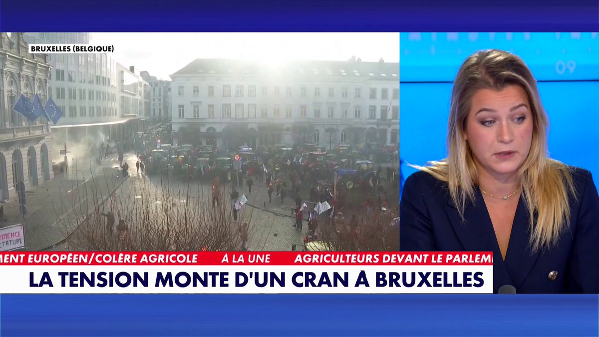 Colère des agriculteurs à Bruxelles : «Les Français sont derrière les agriculteurs. Mais c'est regrettable qu'elle s'exprime de cette manière», estime Céline Hervieu, députée PS de Paris, sur #180MinutesInfo