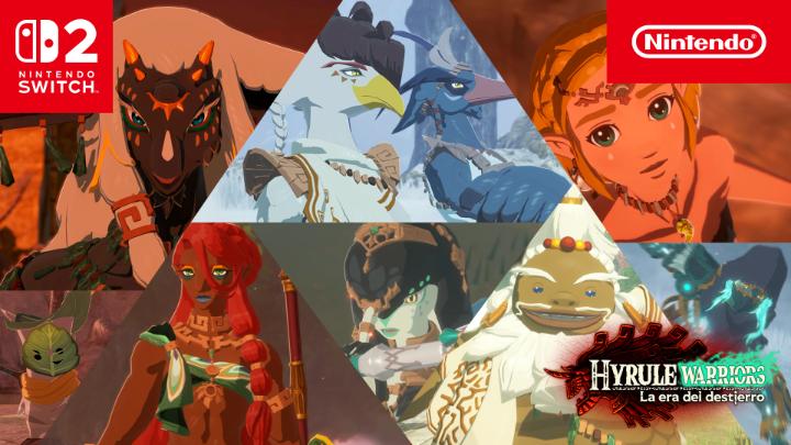 ¡Ya está disponible la segunda actualización gratuita de #HyruleWarriors: La era del destierro! Prepárate para la contienda con este nuevo tráiler. 👇