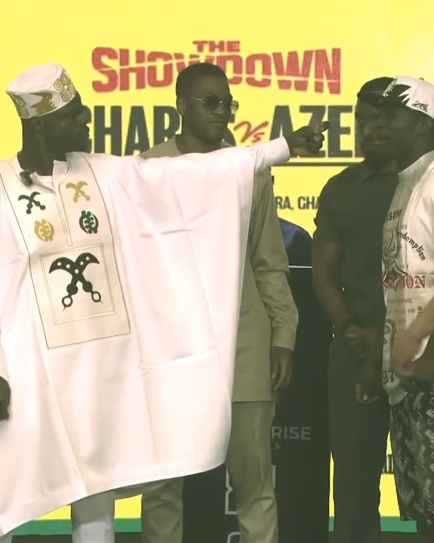 FACE OFF 👀🇬🇭 Freezy Macbones official vs Jonathan Tetteh #RichardsAzeez live on DAZN Boxing