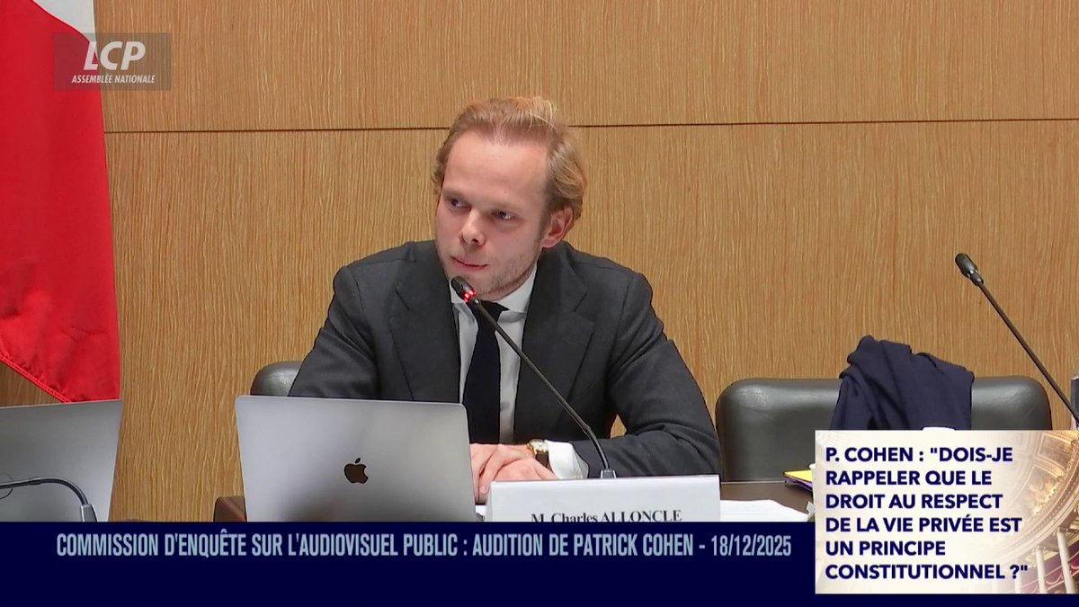"Dati, on s'en occupe" : "Est-ce que ça vous choque en tant que citoyen ?" demande Charles Alloncle. "Je n'accorde aucune valeur à ces propos qui déshonorent le média qui les a diffusés et je ne répondrai pas", réplique Patrick Cohen. "On est dans la violation de la vie privée."