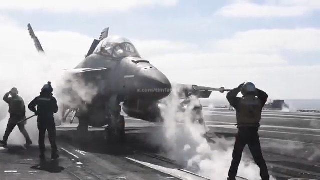 Recently released fly off footage of Carrier Air Wing 17 (CVW -17) Hornets departing the USS Nimitz (CVN 68) after completing nine-months of carrying out missions in the U.S. 3rd, 5th, and 7th Fleet area of operations. 🤘😎