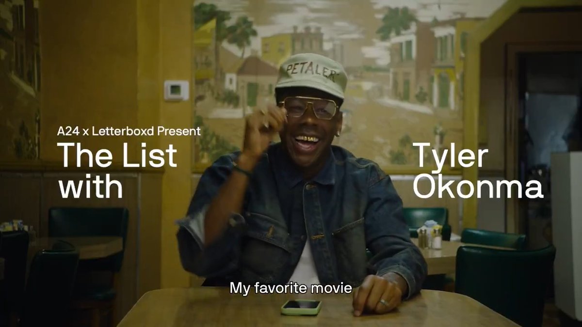 Tyler, The Cinephile 🎥 A24 x Letterboxd present The List with T