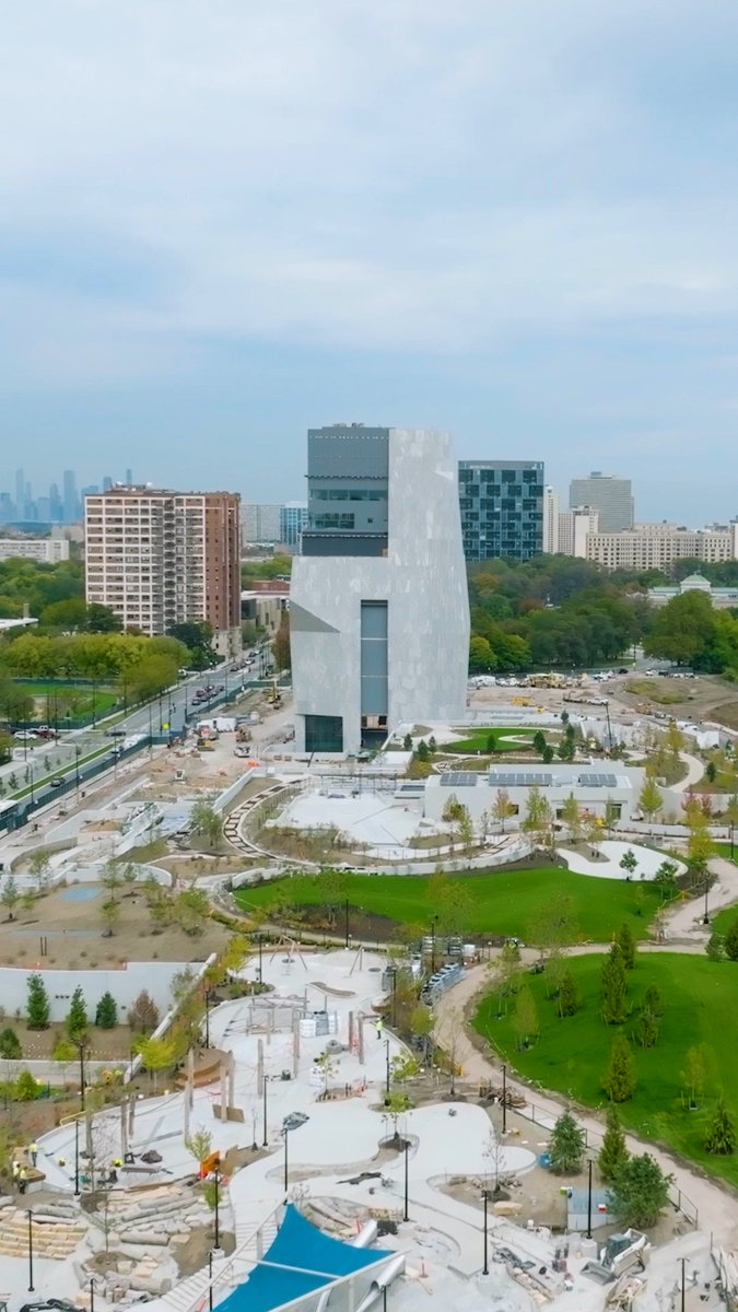 During a recent visit to the nearly completed Obama Presidential Center campus, President Obama could barely contain his excitement. Home Court—the new athletic and community center—is finished, the landscaping is coming in, and the vision is truly coming to life."I could not be more excited, because I know not just people here on the south side of Chicago, but visitors from all around the world are going to be able to use this space in an active way.”