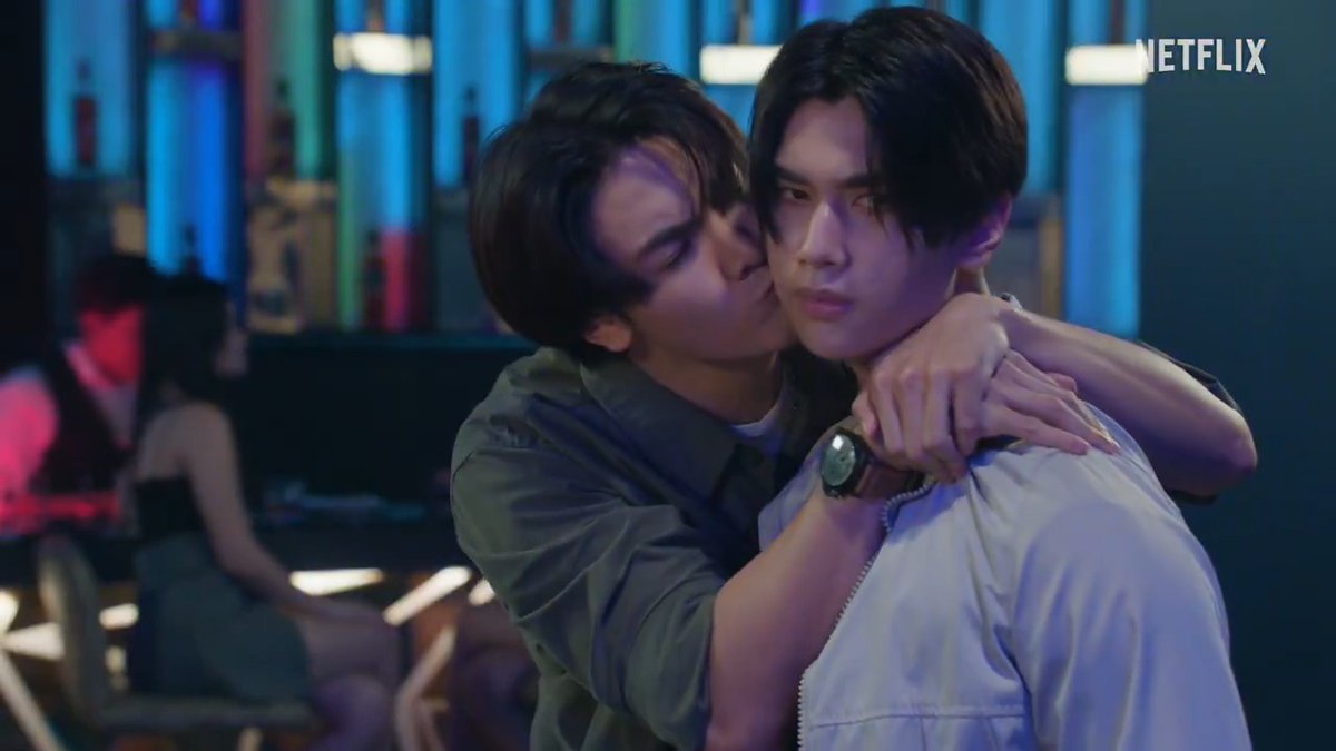 the fake dating trope with high stakes always gets me, i can’t even lie #DareYouToDeath #Joong #Dunk