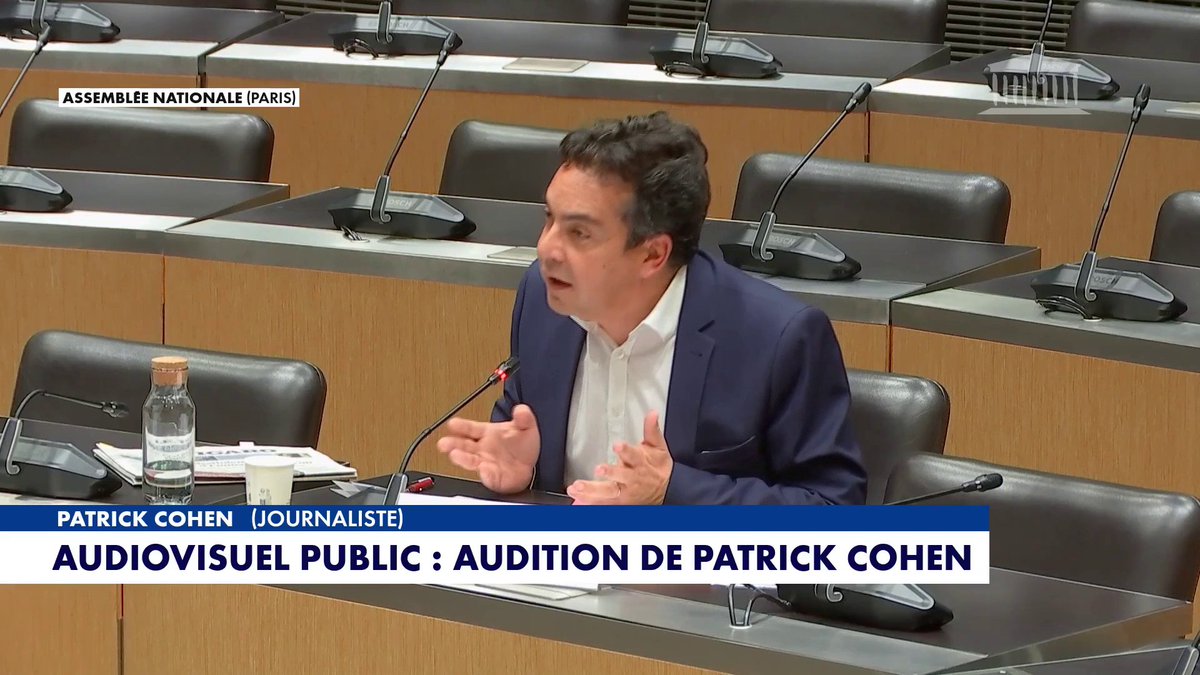 Patrick Cohen : «On n'était pas dans un état d'esprit complotiste ou dans l'idée de peser dans l'opinion dans le but de faire échouer Madame Dati, pas plus que de faire réussir le Parti socialiste»
