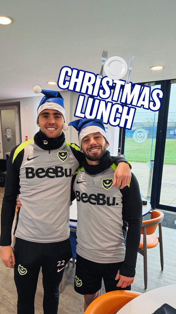 Some sensational scran. 😮‍💨 #Pompey's annual Christmas lunch: ✅