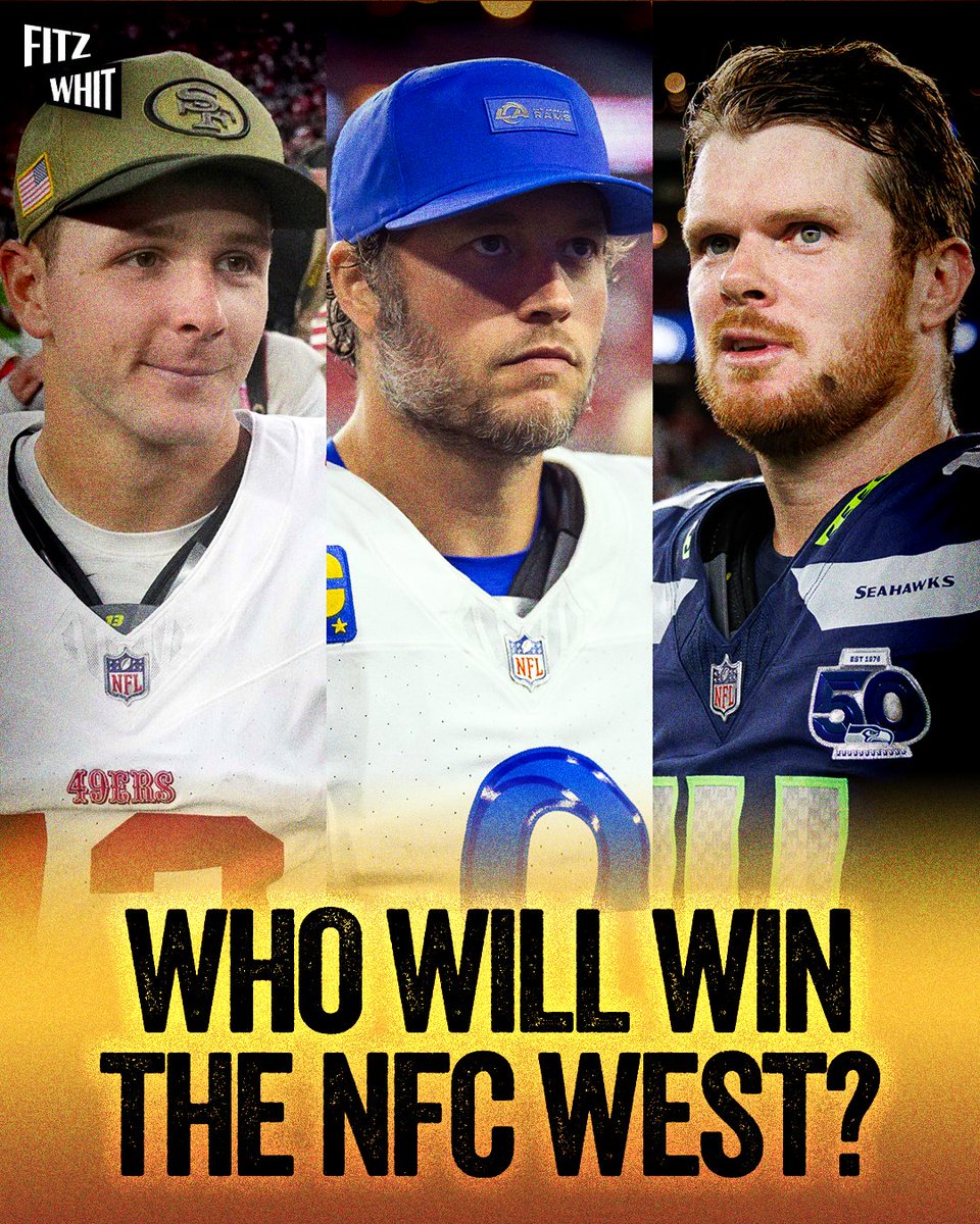 "If the Rams win out they win the NFC West & they're the 1 seed ... If Seattle wins and they win out, they're the NFC West champs & the 1 seed." "If Seattle beats the Rams but the 49ers win out, (which means the 49ers beat Seattle in week 18) then the 49ers are not only the NFC West champs but they are the 1 seed in the NFC. That seems crazy to me." What's at stake in the BIGGEST TNF game of the year between the Rams & Seahawks tonight? 👀