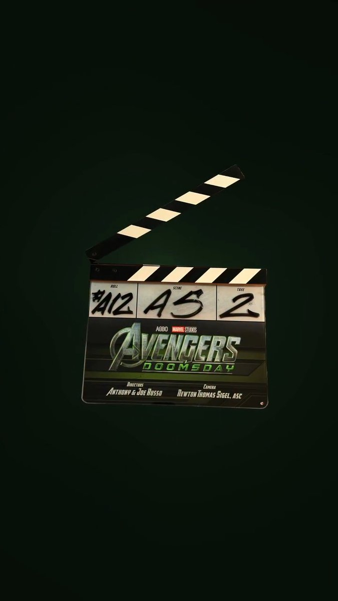 The Russo brothers have shared a countdown to #AvengersDoomsday. Doomsday arrives one year from today.
