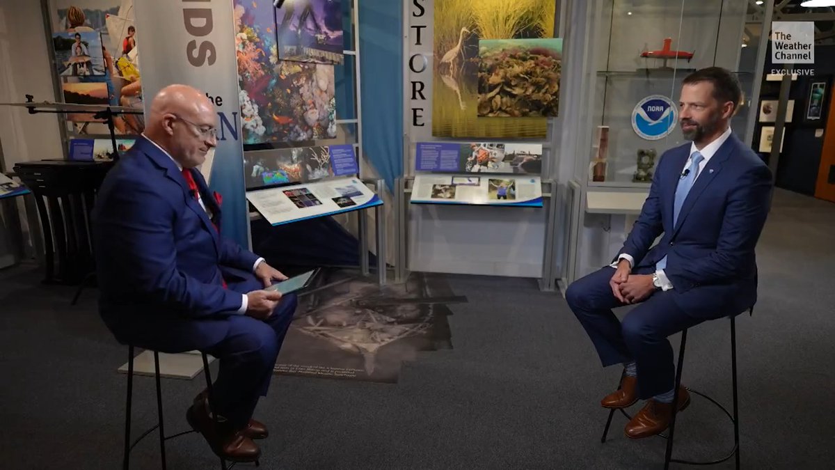 EXCLUSIVE: Meteorologist Jim Cantore sits down with new NOAA Administrator Dr. Neil Jacobs to discuss the future of weather forecasting. Watch the full interview on The Weather Channel Streaming App: