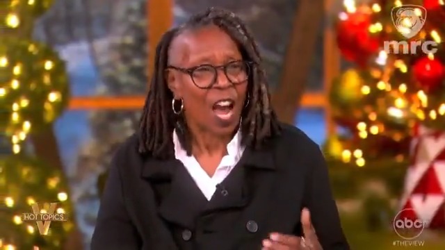 Whoopi doubts Trump is going to pay the troops his announced $1,776 bonus, but then claims it's a bribe for them to back his plots: "What he's doing is, he's thinking, 'if I make sure that the soldiers have what they need they'll back me and what I want, see?"