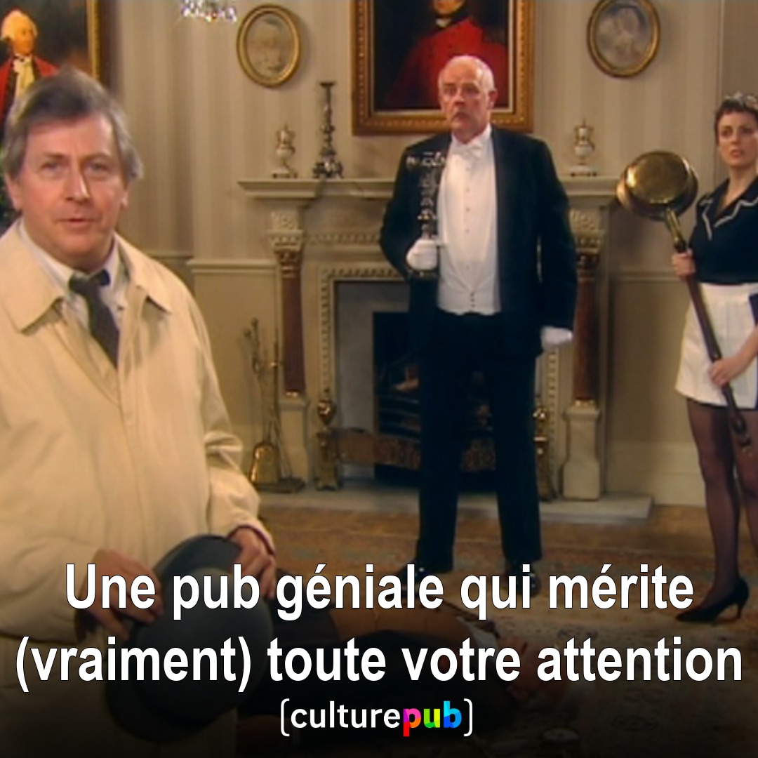 Un "Cluedo" grandeur nature, à regarder peut-être plus d'une fois... 🤯🧐 #GrandesCauses #CulturePub
