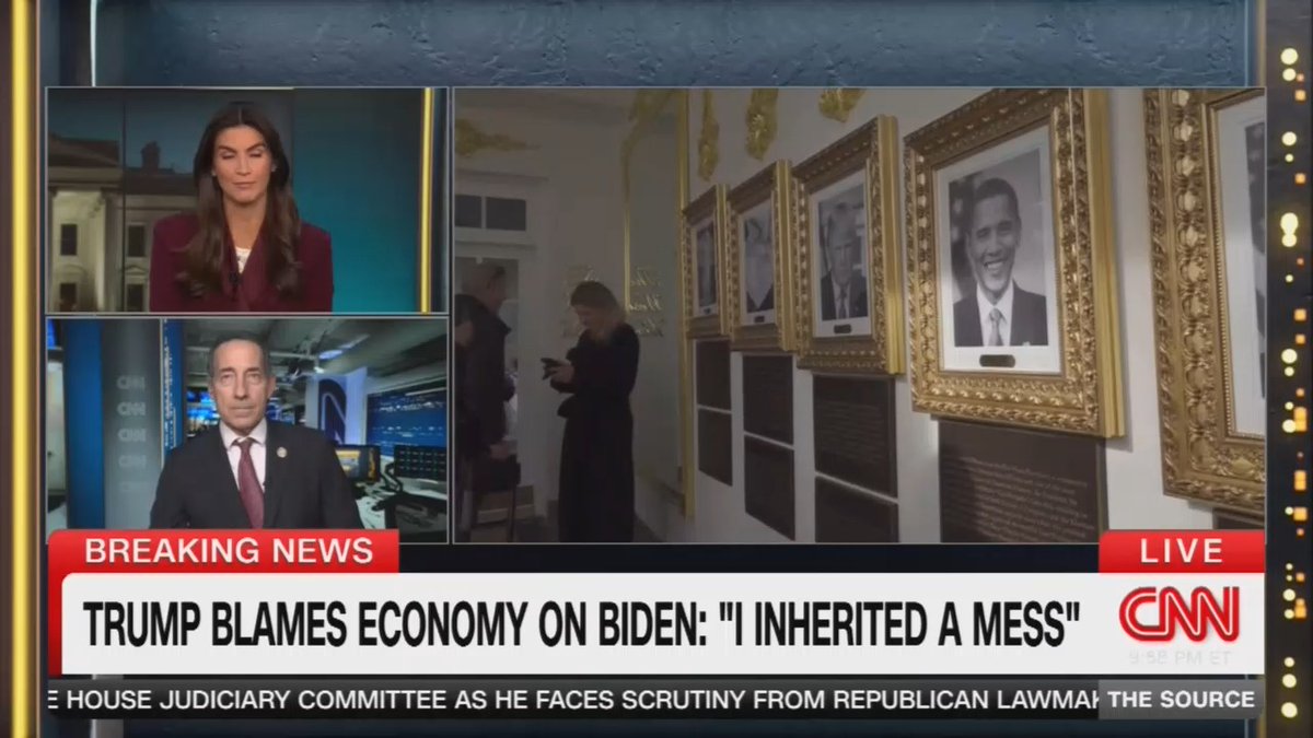 Rep. Raskin: The Presidential Walk of Fame is just a level of immaturity that has probably never been seen in the White House before. But the revealing part of it is that he spends his time on this stuff, just like he spends his time bulldozing the East Wing of the White House and building his ballroom. They have no legislation for the country.