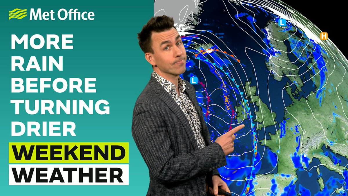 More rain is coming this weekend - but there are signs of drier weather by Christmas Day 🌧️ Watch our Weekend Weather forecast with Aidan ⤵️