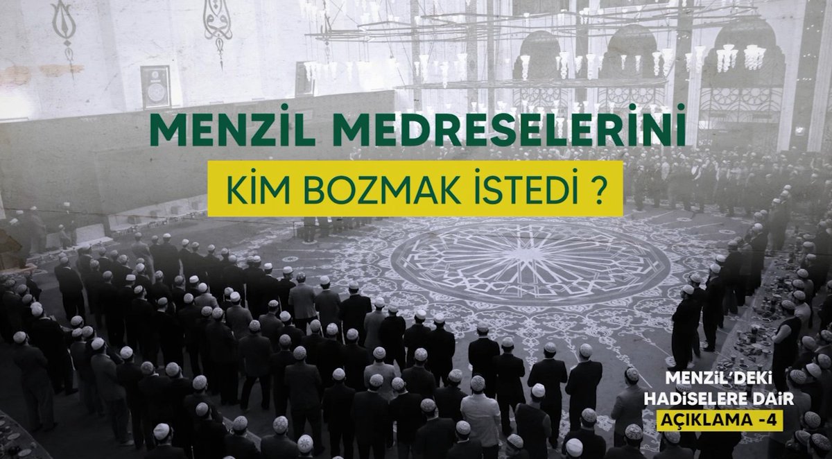 MENZİL MEDRESELERİNİ KİM BOZMAK İSTEDİ? Menzil, yarım asırdır gerçekleştirdiği ilim ve irşad hizmetleriyle gönüllerde yer edindi. Bu hizmetler Gavs-ı Cihan Şeyh Seyyid Abdülbaki Elhüseyni kuddise sırruhû hazretlerinin asla taviz vermediği üzere; şer’i şerif, sünneti seniyye ve tasavvuf adaplarına uygun olarak yürütüldü. Zira “Medresemiz din-i İslam’ın temelidir. Çok dikkatli olacaksınız. Biz medreseyi kuruyoruz, siz de sahip çıkacaksınız.” buyurmuştu. Gavs-ı Cihan kuddise sırruhû hazretlerinin ahirete irtihalinden sonra ise O’nun büyük bir hassasiyet ve özenle yürüttüğü hizmetler ele geçirme hırsıyla tarumar edildi. Özellikle Ümmet-i Muhammed’e (s.a.v) en güzel şekilde ilim öğretecek, hizmet edecek alimlerin yetiştiği Menzil medreselerine şahsi emeller için zarar verildi. Gavs-ı Cihan kuddise sırruhû hazretlerinin medreselere verdiği emekler hiçe sayıldı. Yönetme hırsı ve çeşitli kişisel ihtiraslarla verilen zararlar farklı kılıflar ve yalanlarla sosyal medyaya günbegün servis edildi. Bütün bunlara karşı büyüklerimiz iki yıl boyunca sabrı telkin ettiler. Maalesef itham ve iftiralar o kadar arttı ki kamuoyuna doğru bilgiyi ulaştırma sorumluluğu ortaya çıktı. Bugün medreselerin kıymetini izah etmek, yapılan yanlışları dile getirmek ve “Menzil Medreselerini Kim Bozmak İstedi?” sorusuna cevap bulmak için bu açıklamayı yapmak zaruri hale gelmiştir. #menzil #tasavvuf #tarikat