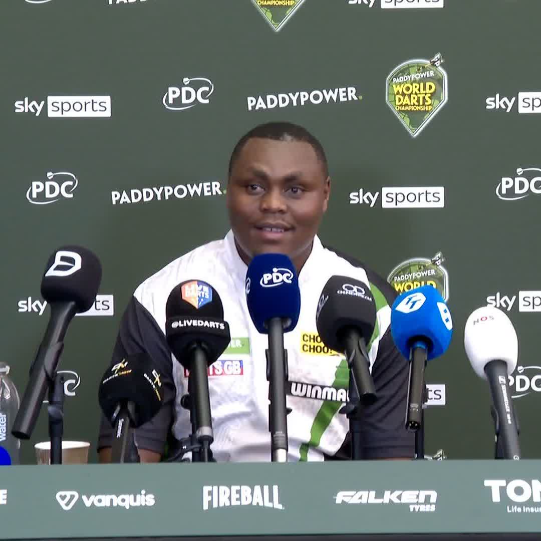 🗣️ "Everyone back home in my country are going crazy!" David Munyua reflects on creating one of the most incredible stories in World Darts Championship history! 👇 #WCDarts