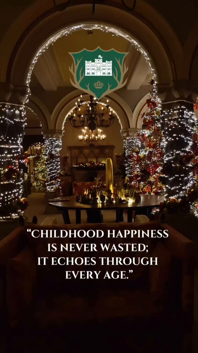 CHRISTMAS JOY The Joy of Children at Christmas is truly one of the great treasures of life. It’s so important to create these memories and joys. This year Irina Irina Mappin decided to invite all the local children from the village of Tintagel which is near Camelot Castle 🏰 for an Afternoon Tea with Santa Claus 🎅 and to celebrate the Christmas 🎄 story. 88 local children arrived with their parents and what a wonderful occasion it was. Everyone got a 🎁 present and plenty of honey 🍯 cake 🍰 The new puppy enjoyed it too. 🐶 Merry Christmas and do share this with those you love. 🥰