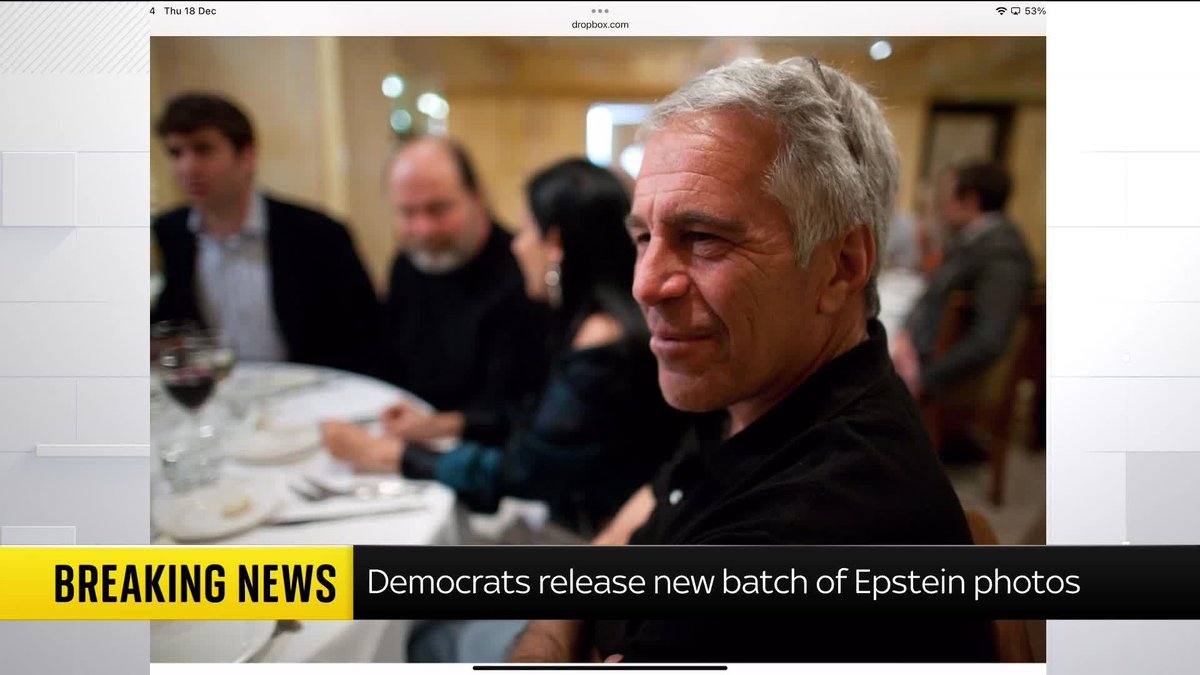BREAKING: More images obtained from the estate of Jeffrey Epstein have been released by Democrats on the House Oversight Committee. US correspondent James Matthews reports ⬇️ Read more 🔗 📺 Sky 501, Virgin 602, Freeview 233 and YouTube