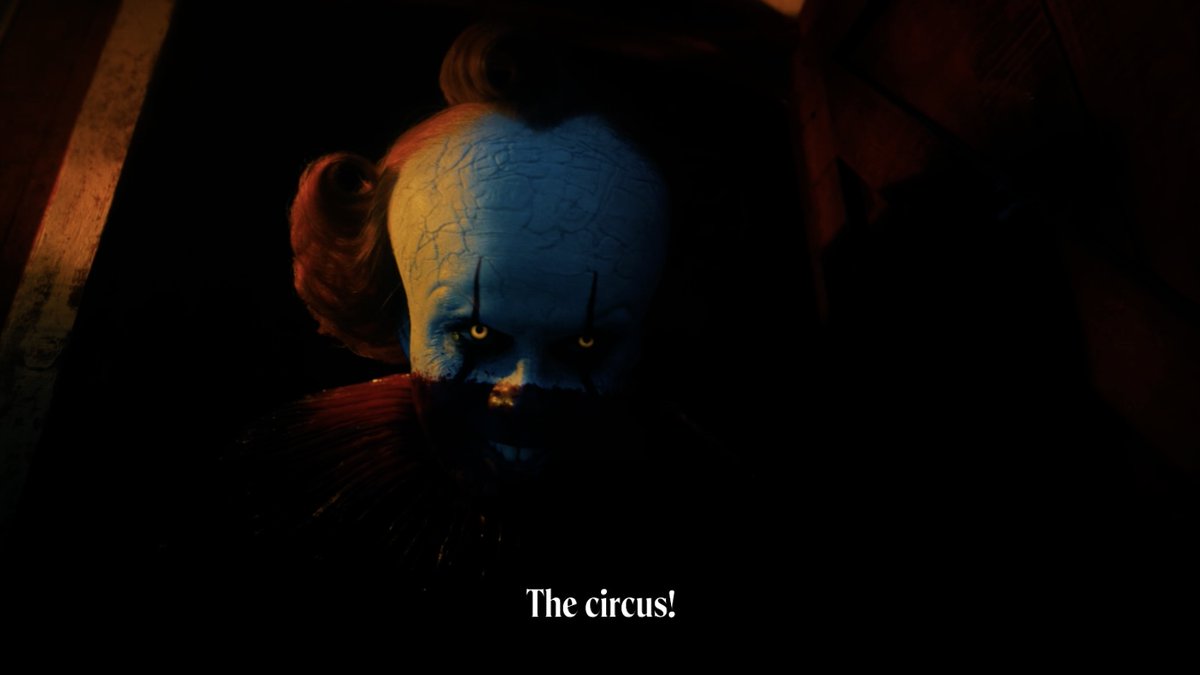 Look who decided to join the circus. Stream all episodes of #ITWelcomeToDerry now on HBO Max.