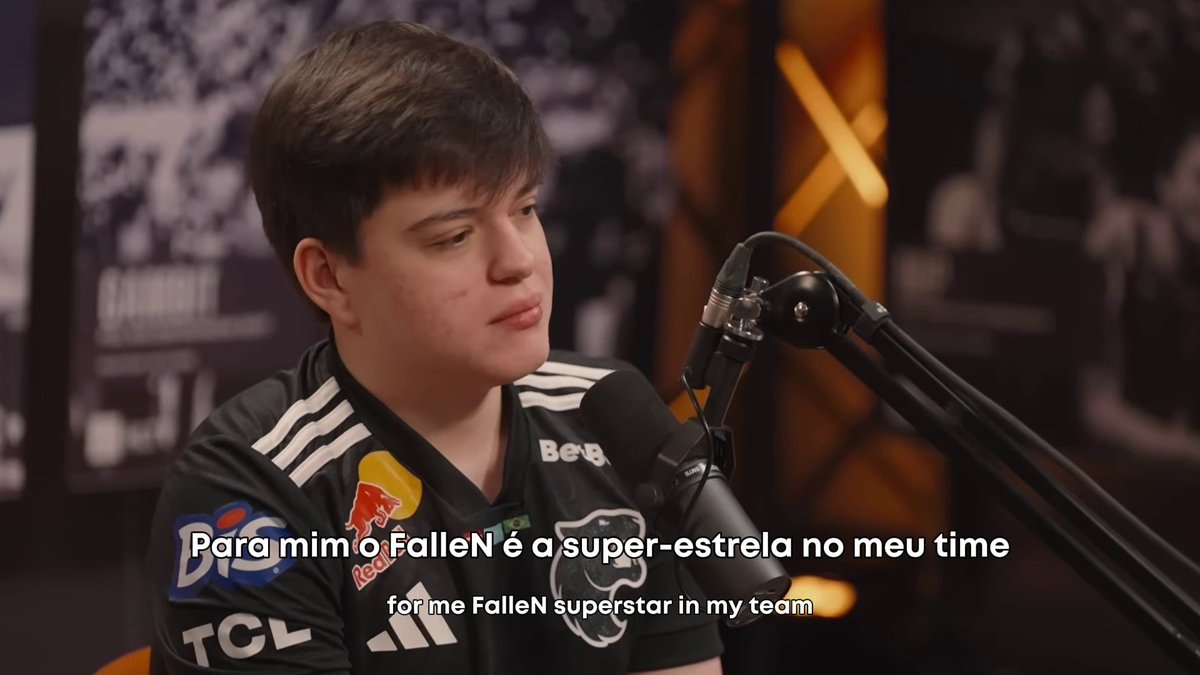 O molodoy gosta muito do FalleN, o Fallen gosta muito do molodoy.