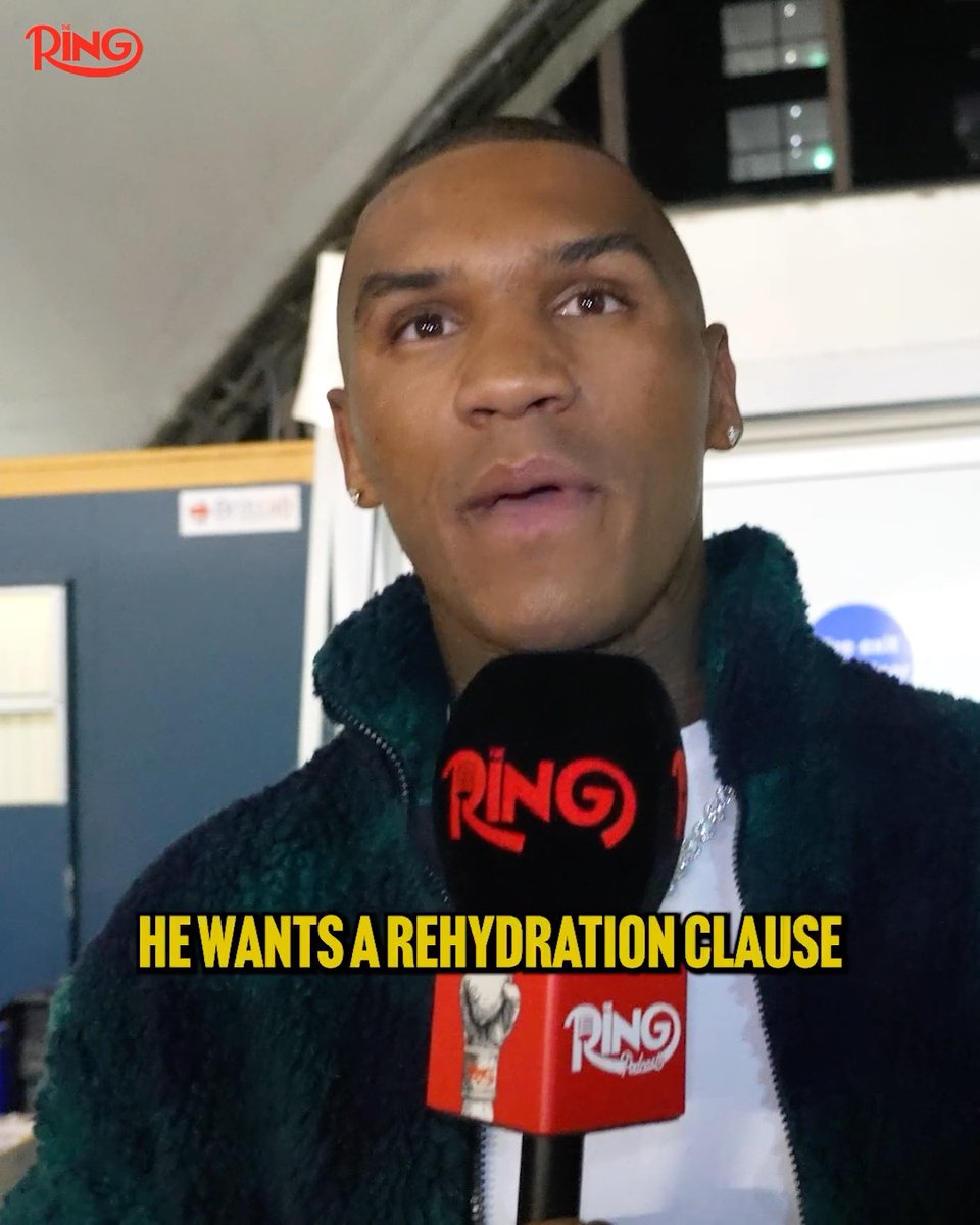 Conor Benn tells The Ring that if Shakur Stevenson wants to fight him, a rehydration clause comes at a price 💰