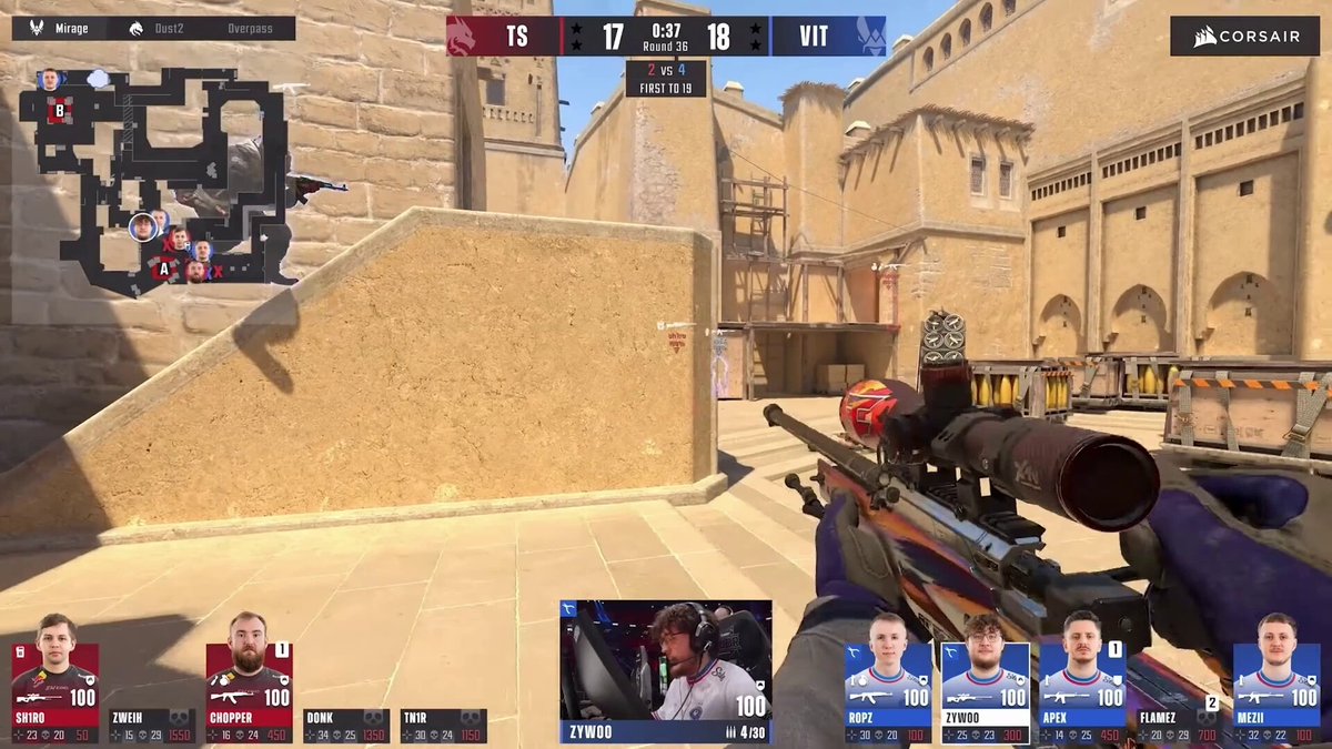 hally’s talk with the team after losing Mirage to Vitality in the Budapest semifinals has been revealed ‼️ (via Team Spirit CS2 YT)