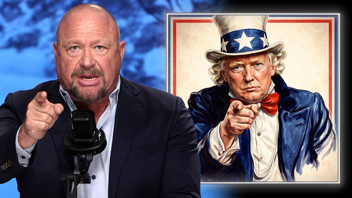 🚨EMERGENCY MESSAGE TO TRUMP: Alex Jones Lays Out Battle Plan That If Trump Executes Will SAVE America & His Administration! "Trump's Got To Conscript Us To Step Across The Line & Join In This Holy Quest! He Must Call On The Power Of The People- Only We The People Can Do This- Trump Can't Do It Alone!"