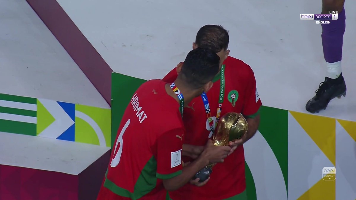 Introducing your FIFA Arab Cup Qatar 2025™ champions... Morocco 🇲🇦🏆 #FIFArabCup #Morocco