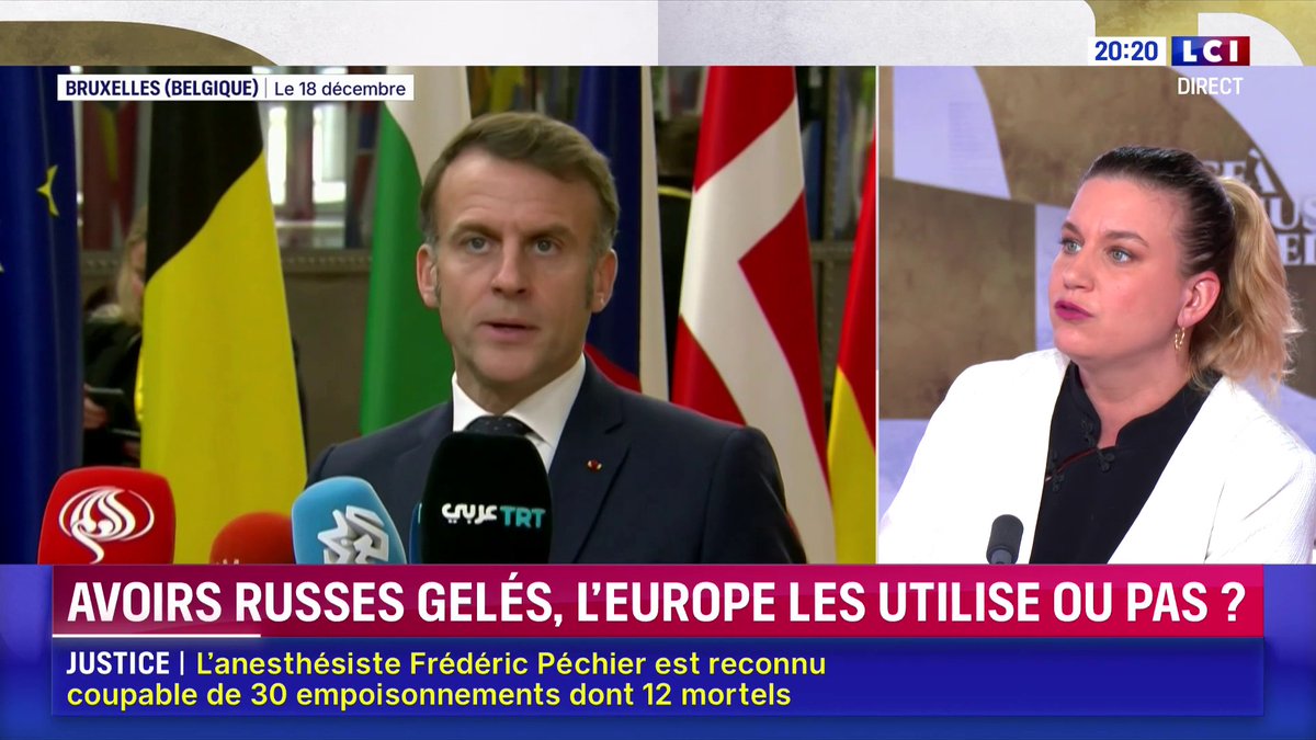 Tensions France-Russie : "On fait toujours la paix avec son ennemi", estime Mathilde Panot ▶️ Darius Rochebin