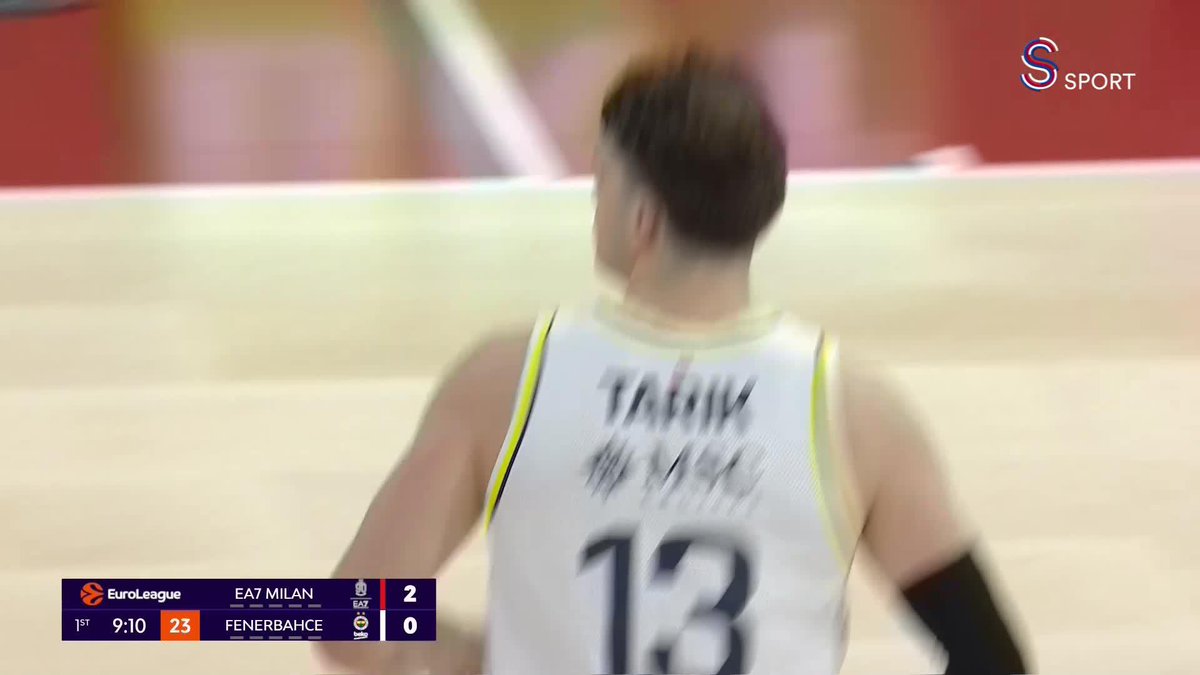🟡🔵 Açılış üçlüğü Tarık Biberovic'ten!