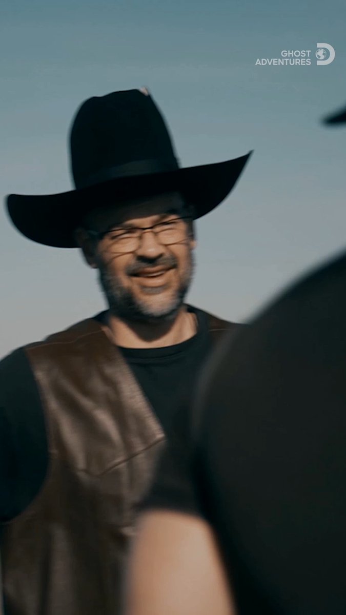 Aaron's just trying to look the part! 🤠 #GhostAdventures