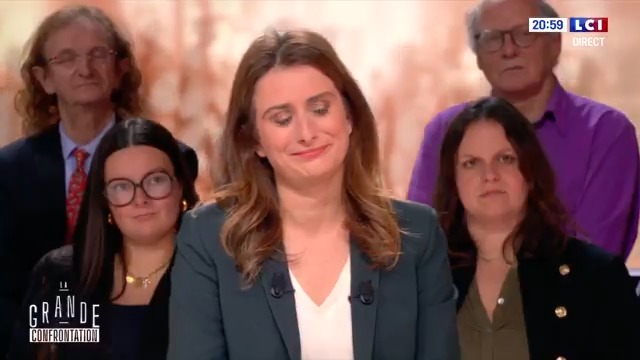 ▶️ #LaGrandeConfrontation avec #MarineTondelier David Pujadas : ”Vous êtes candidate à l’élection présidentielle, vous sentez vous prête à tenir tête à Donald Trump ou Vladimir Poutine et quel serait le principal défi pour la France ?“ Marine Tondelier #Presidentielle2027 ⤵️