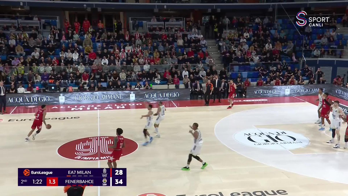 Olimpia Milano'nun bulduğu basket..