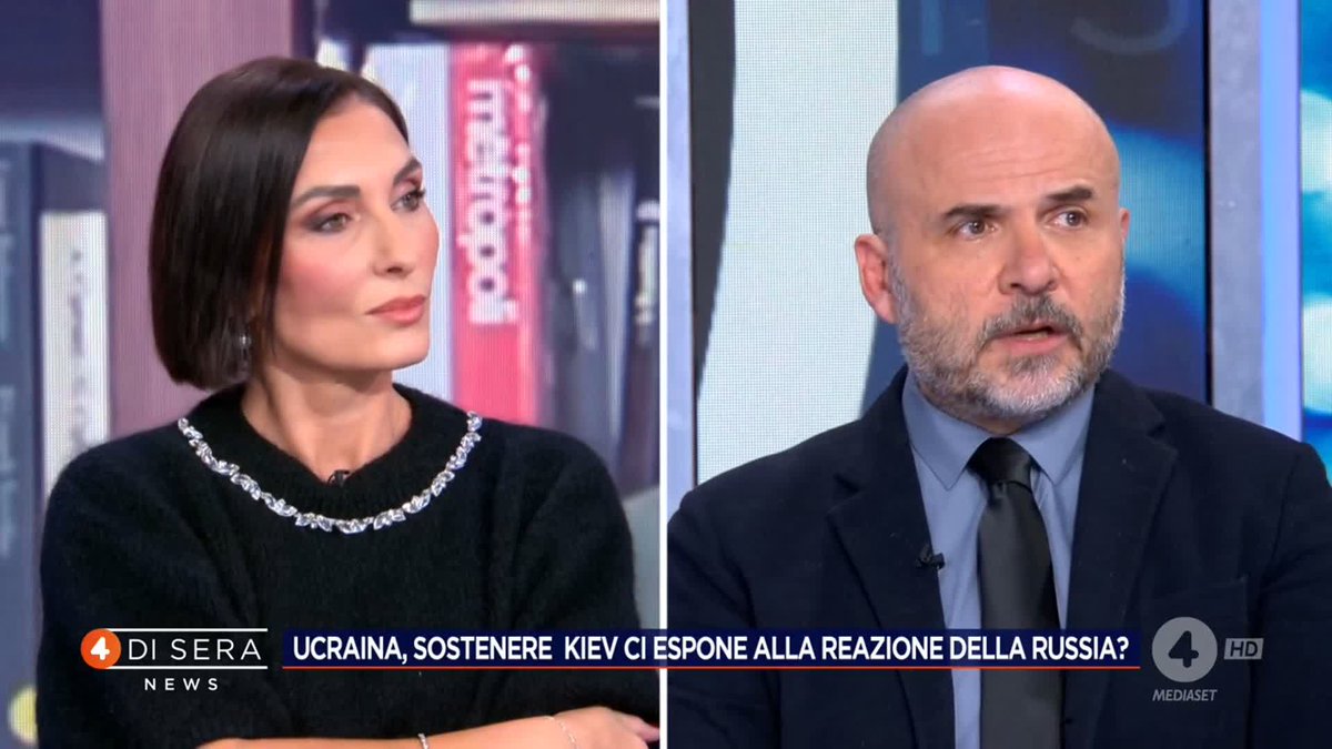 "L'Unione Europea in questo momento ha un solo obiettivo: sabotare il progetto di pace" Fabio Dragoni a #4disera News