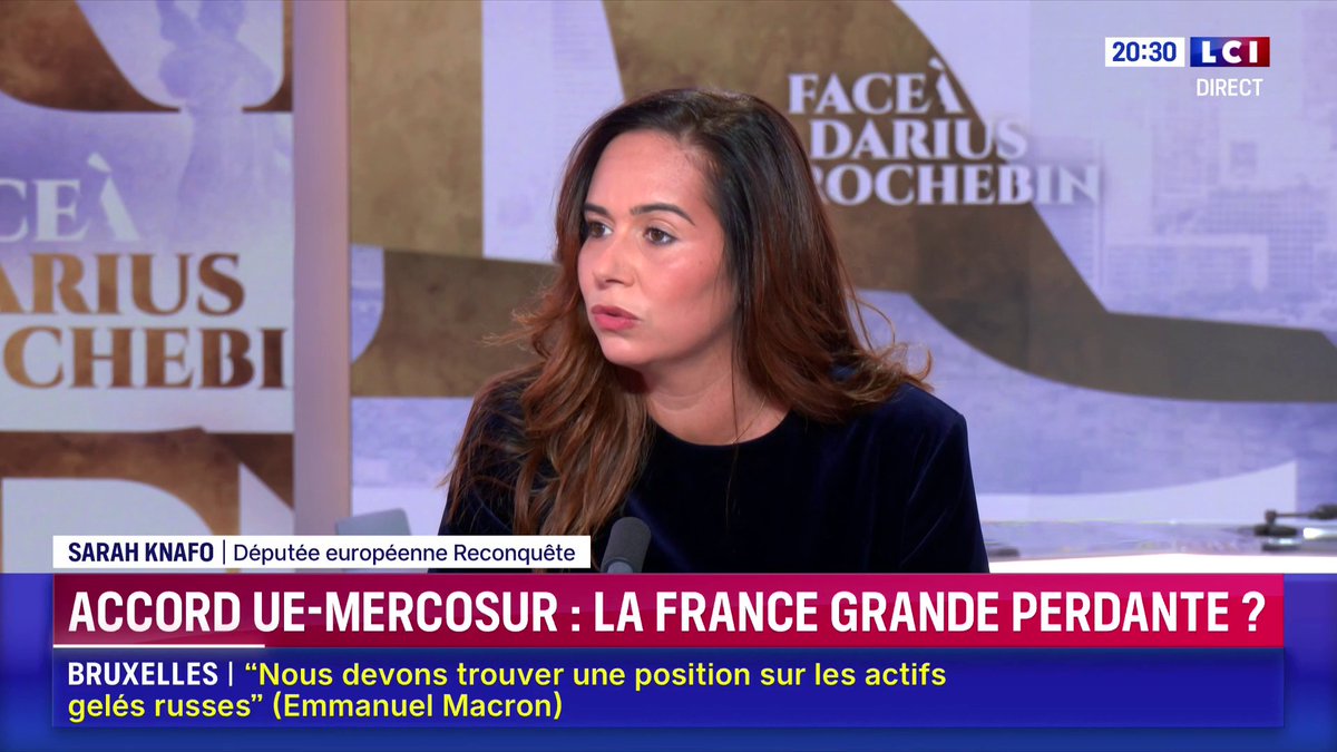 🔴🇫🇷🚜 ALERTE INFO - Sarah Knafo apporte son soutien aux agriculteurs et dénonce l'escroquerie que sont les clauses miroirs.