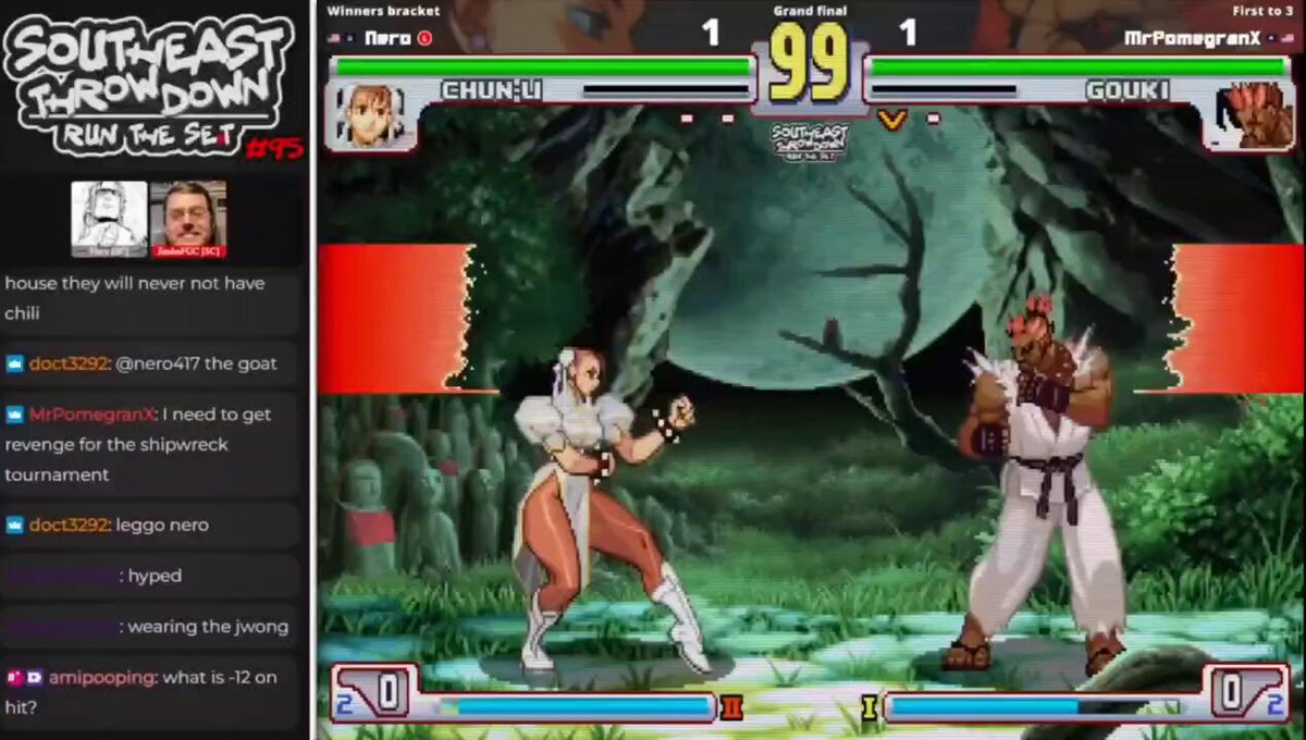 For the win Here's a moment... (Clip submitted by MrPomegranX 🔜 ComboBreaker2026 and tournament is Southeast Throwdown)