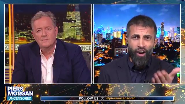 "When I meet a Muslim, as long as they haven't identified as a Muslim, I only see their individuality. I see a human being in front of me." Watch more of Piers Morgan's interview with Mosab Hasan Yousef 👇 📺 Piers Morgan | Mosab Hassan Yousef