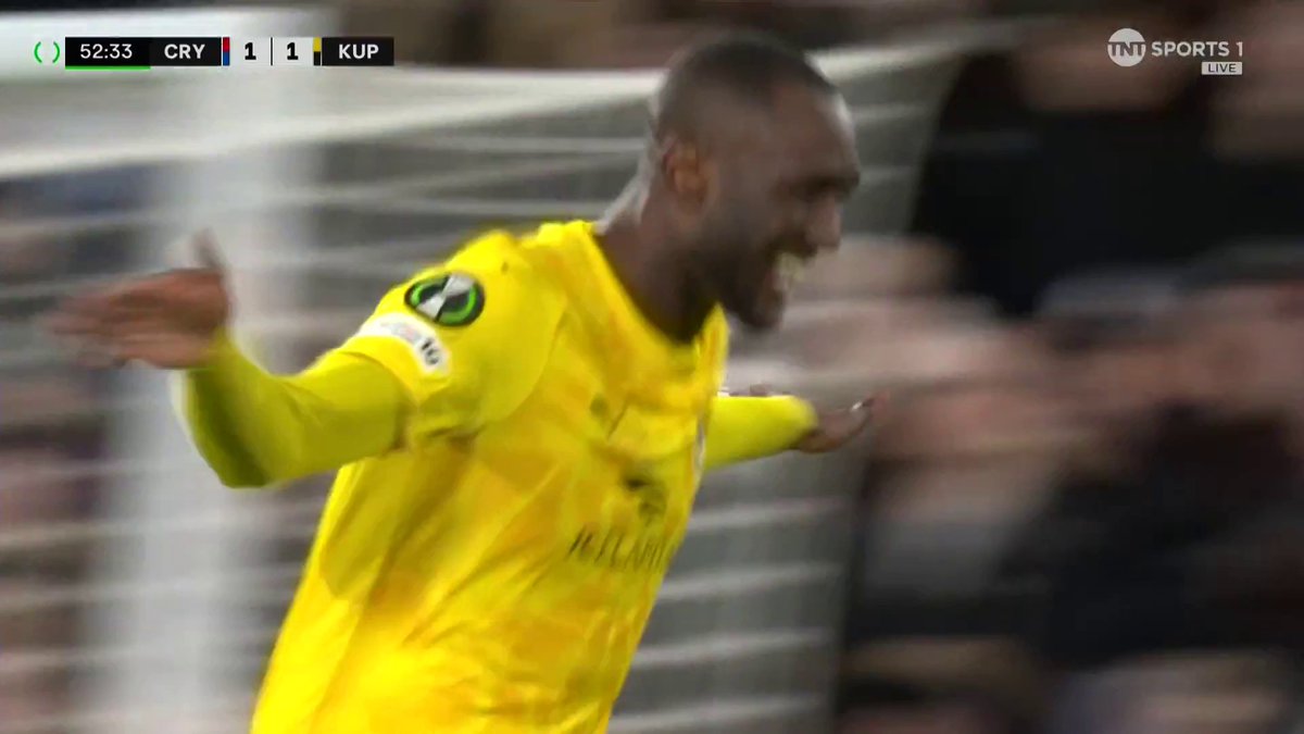 Incredible! ๐ฅ Two goals in three minutes and KuPS have turned this tie around against Crystal Palace ๐คฏ ๐บ TNT Sports & discovery+ UK
