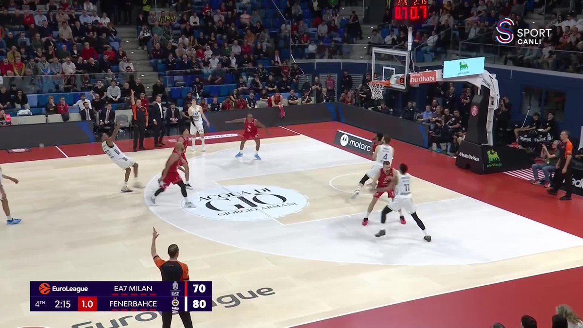 MS | EA7 Milan 72-87 Fenerbahçe Beko.