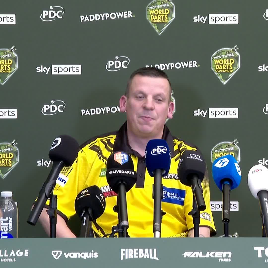 🗣️ "Everybody knows it's been a bad year for me." Dave Chisnall is hoping to put a difficult year behind him after returning to winning ways on the World Championship stage! #WCDarts