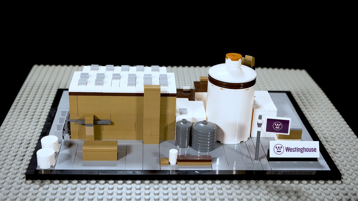 Not everyone gets to visit the two new advanced AP1000 modular reactors at Plant Vogtle in the United States. This is your chance to see one up close, bricks size. Real AP1000 units are now faster and more cost effective to build because of our modular design and mature supply chain. Want to try building a bricks-size AP1000 reactor yourself? We're giving away another five Westinghouse bricks sets to people who reshare this post. We'll draw names on Monday from everyone who reposted! Can't wait to share the fun!