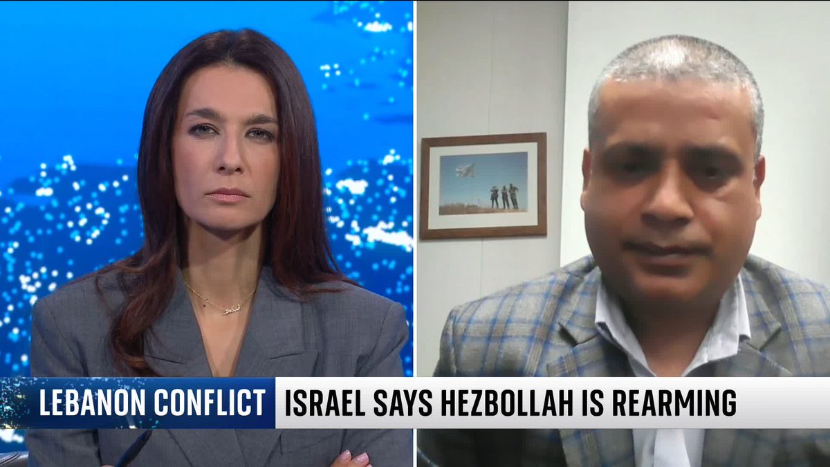 Israel has claimed Hezbollah is seeking to rebuild its strength in southern Lebanon. Tilak Pokharel of UNIFIL tells Yalda Hakim he has seen no evidence of this, and any illegal weapons caches that have been found are "from the past". Latest ➡️