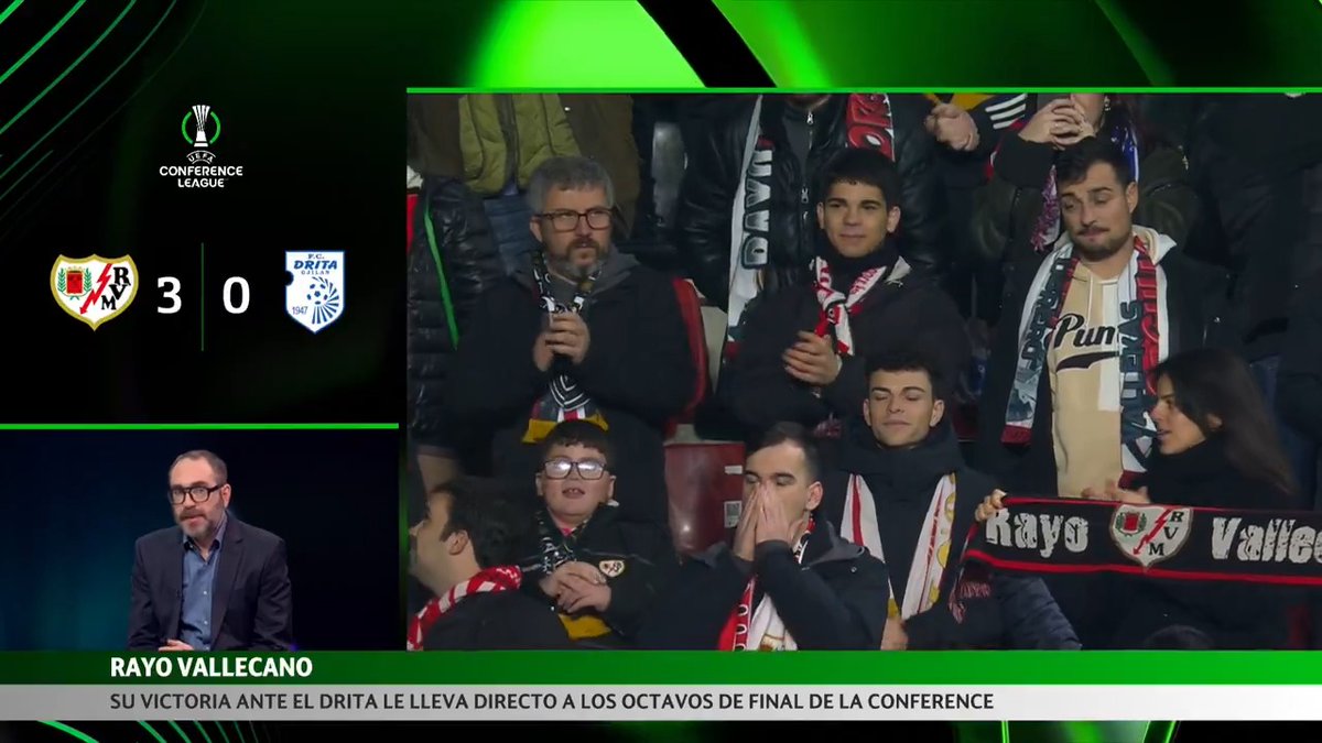"Otros que también vienen de ligas fuertes no han acabado entre los 8 primeros. Eso es lo meritorio del Rayo Vallecano", Axel Torres 🧅. #LaCasaDelFútbol #UECL