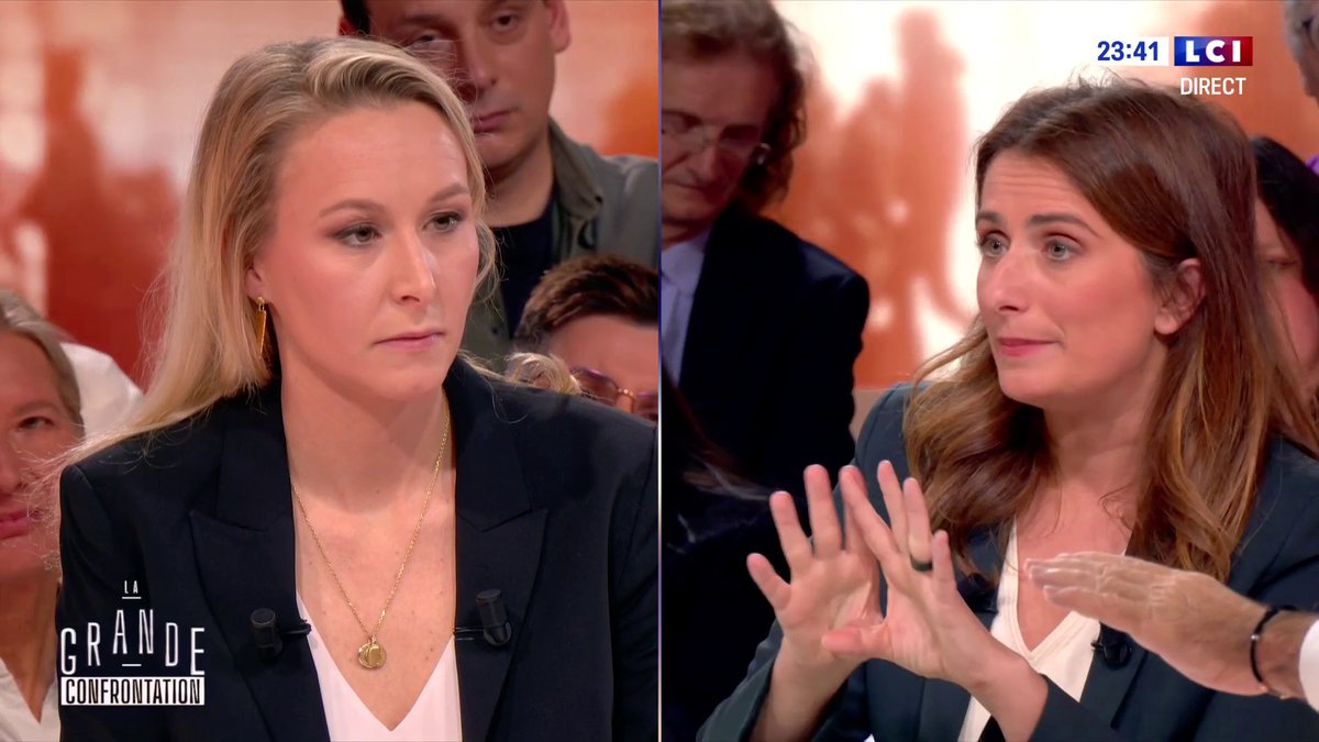Vifs échanges sur l’immigration entre Marine Tondelier et Marion Maréchal 🗣️ "Les immigrés ne sont pas plus enclins à commettre des infractions que des personnes nées dans leur pays d’accueil. C’est un fait", affirme Marine Tondelier