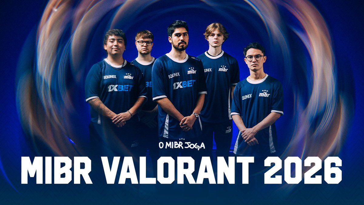 O MIBR JOGA. 🔥 Our Dream Team is here: z, @mazinofps, MIBR tex ⚡️, @vernofps, aspas final boss🌪️, @officialfrod, @happy1.