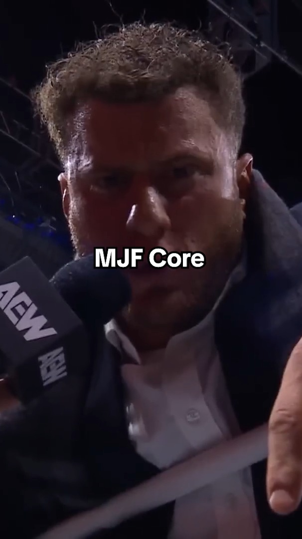 Here's a dose of MJF at his most... MJF #AEWWorldsEnd comes to you LIVE December 27th on HBO Max PPV