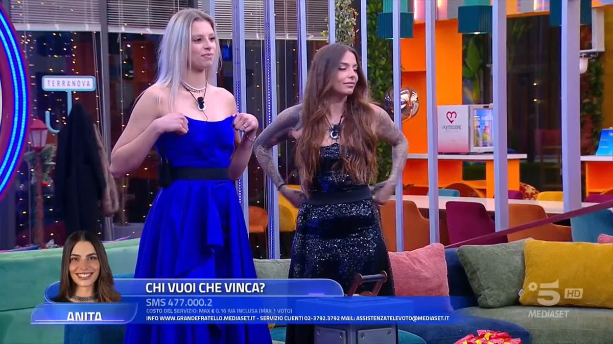 Anita e Giulia spengono le luci della Casa 🥹♥️ #GrandeFratello